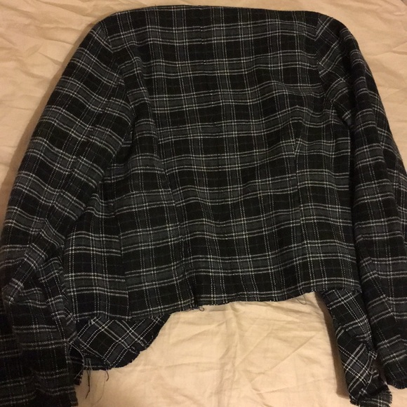 Plaid Soft Blazer Jacket - Picture 4 of 4